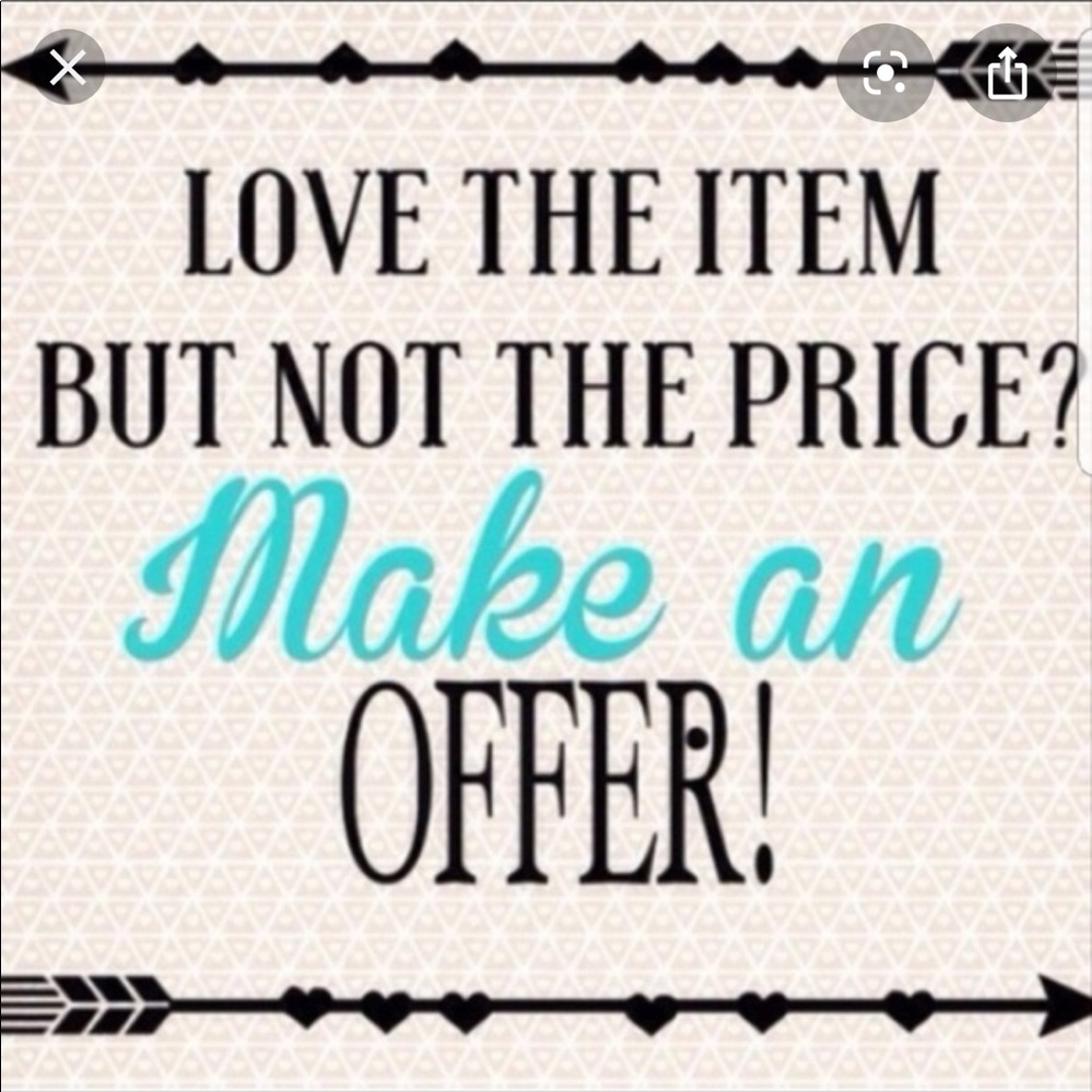 Offers welcome!